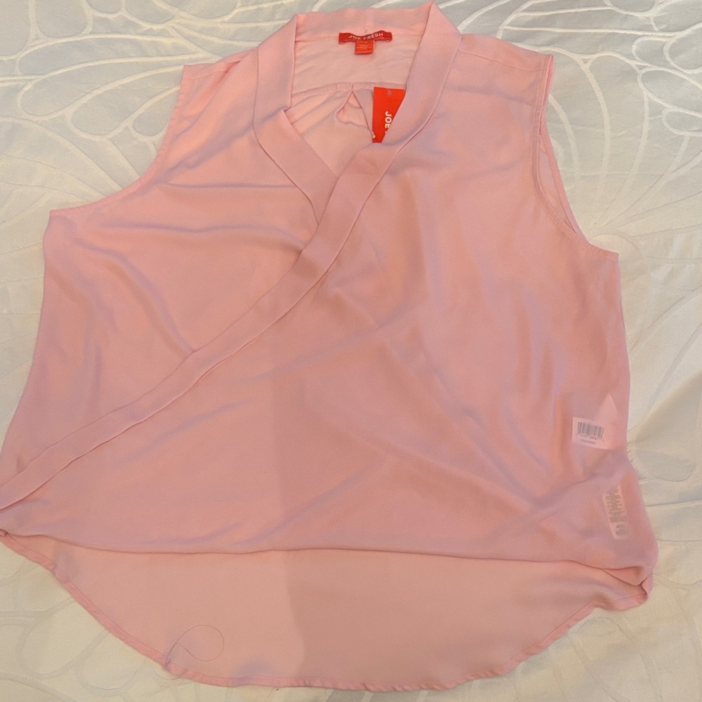 Brand New Pink Sleeveless Women's Top